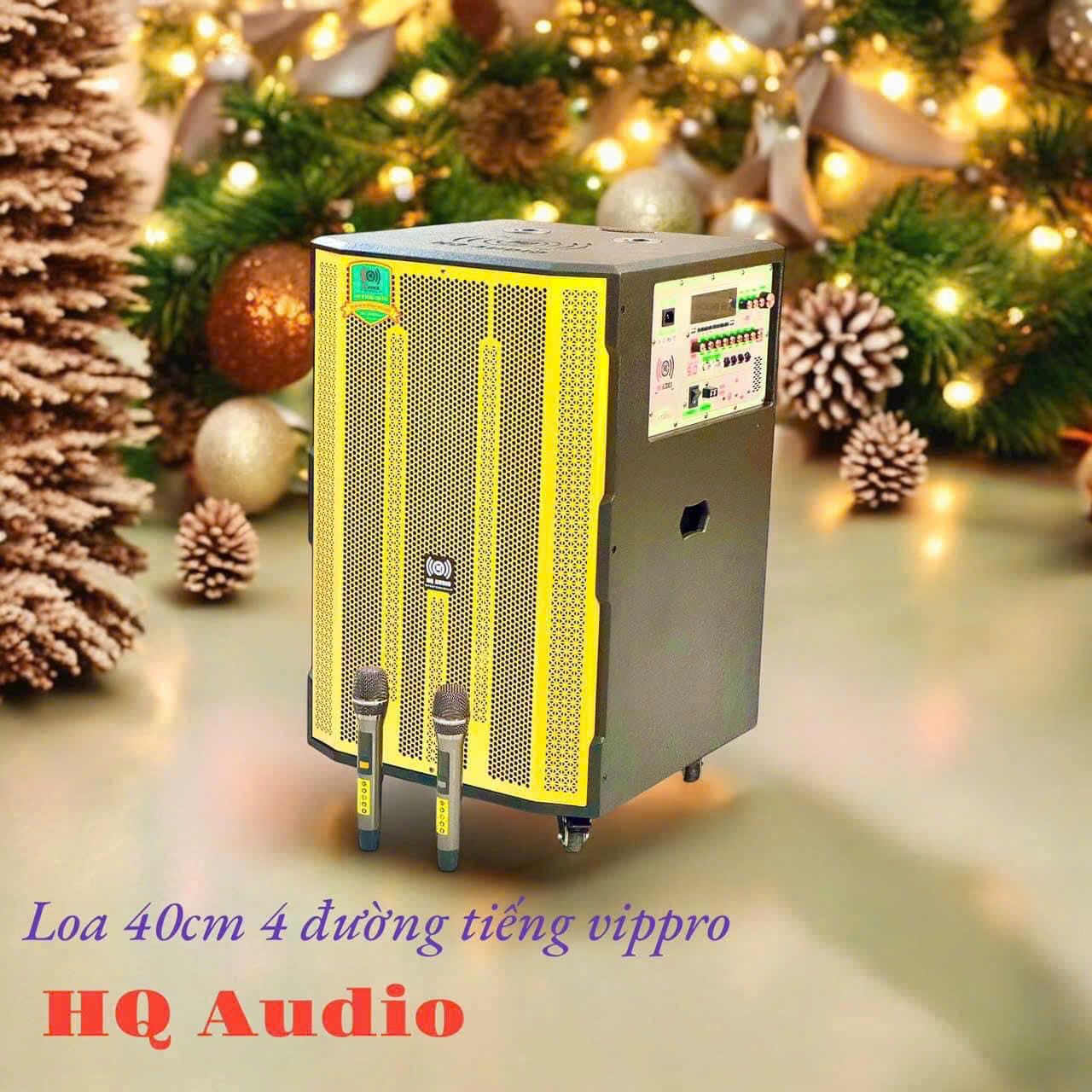 Loa kéo HQAudio - 4 tấc 4 đường tiếng Vippro